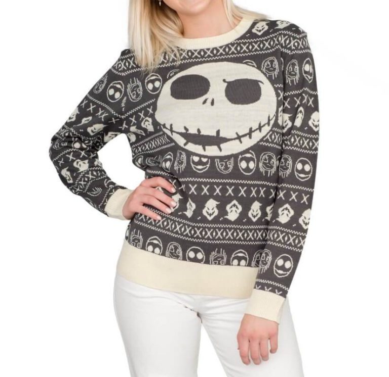 Jack Sally The Nightmare Before Christmas Ugly Christmas Sweater, Sweatshirt