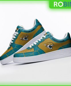 Personalized Jacksonville Jaguars NFL Custom AF1 Sneakes