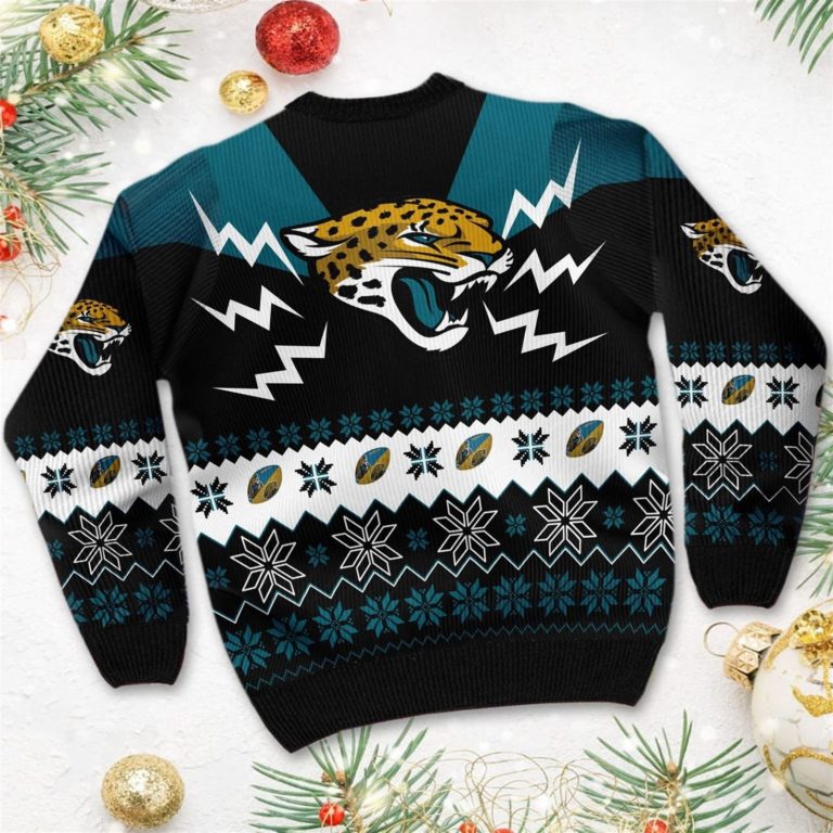 Jacksonville Jaguars Team 3D Ugly Christmas Sweater RBSWEATSHIRT511