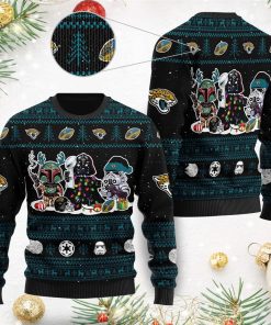 Jacksonville Jaguars Star Wars Ugly Christmas Sweater Darth Vader Boba Fett Stormtrooper Jacksonville Jaguars Star Wars Ugly Christmas Sweater Darth Vader Boba Fett Stormtrooper