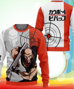 Jet Black Sweatshirt Anime Cowboy Bebop Sweater