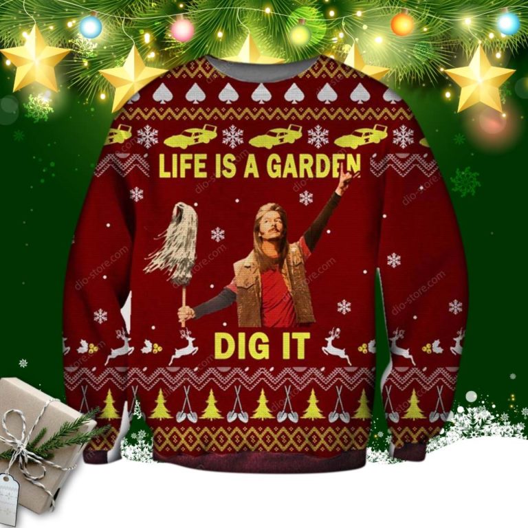 Joe Dirt Knitting Pattern 3d Print Ugly Christmas Sweater