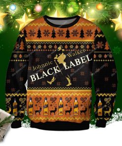 Johnnie Walker Black Label Ugly Christmas Sweater