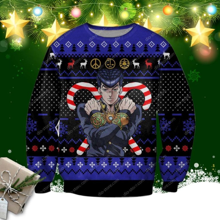 Jojo’s Bizzare 3d Print Ugly Christmas Sweatshirt