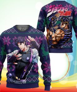 Jonathan Joestar Ugly Christmas Sweater Anime Jojo’s Bizzare Adventure Xmas Gifts