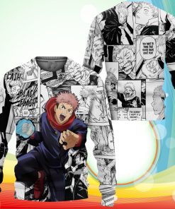 Jujutsu Kaisen Itadori Yuuji Sweatshirt Anime Jacket Shirt