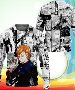 Jujutsu Kaisen Kugisaki Nobara Sweatshirt Anime Jacket Shirt