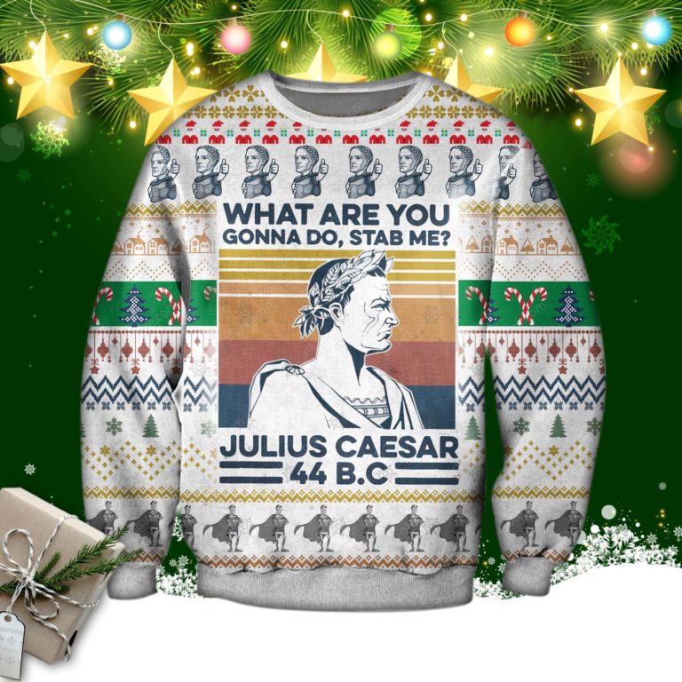 Julius Caesar Ugly Christmas Sweatshirt