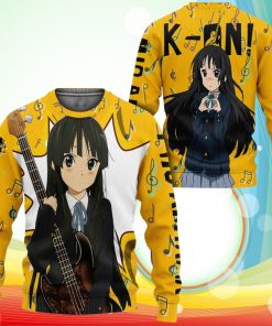 K-On Sweatshirt Mio Akiyama Anime 3D Printed Sweaters