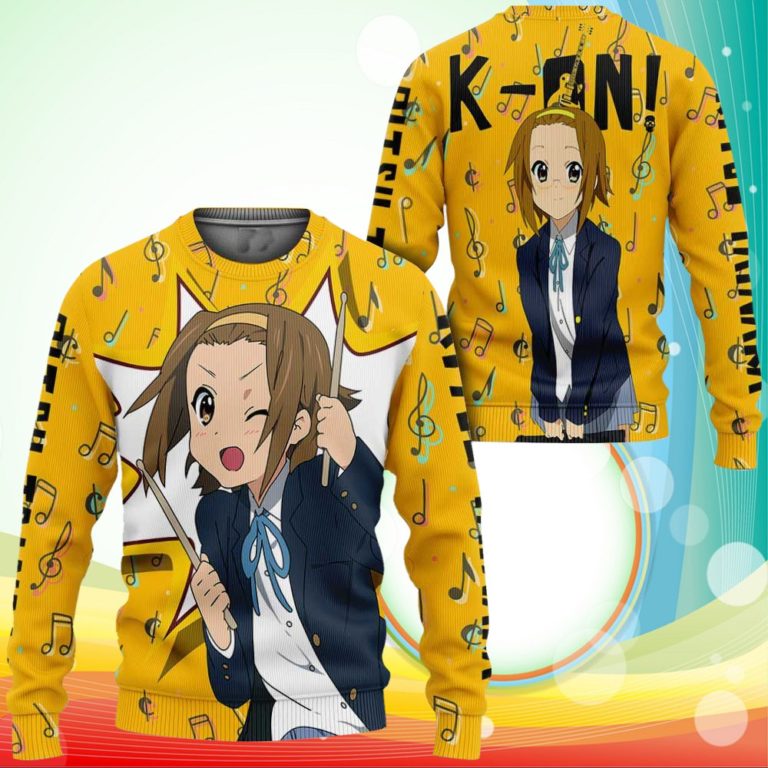 K-On Sweatshirt Ritsu Tainaka Anime 3D Printed Sweaters