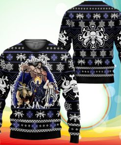 Kaido Beast Pirates Ugly Christmas Sweater Anime One Piece Xmas Gifts