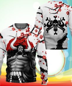Kaido Sweatshirt Japan Style One Piece Anime 3D Printed Sweater