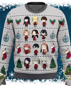 Kakegurui Chibi Gamblers Ugly Christmas Sweater