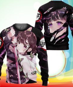 Kanao Tsuyuri Sweatshirt Demon Slayer Anime 3D Printed Sweaters