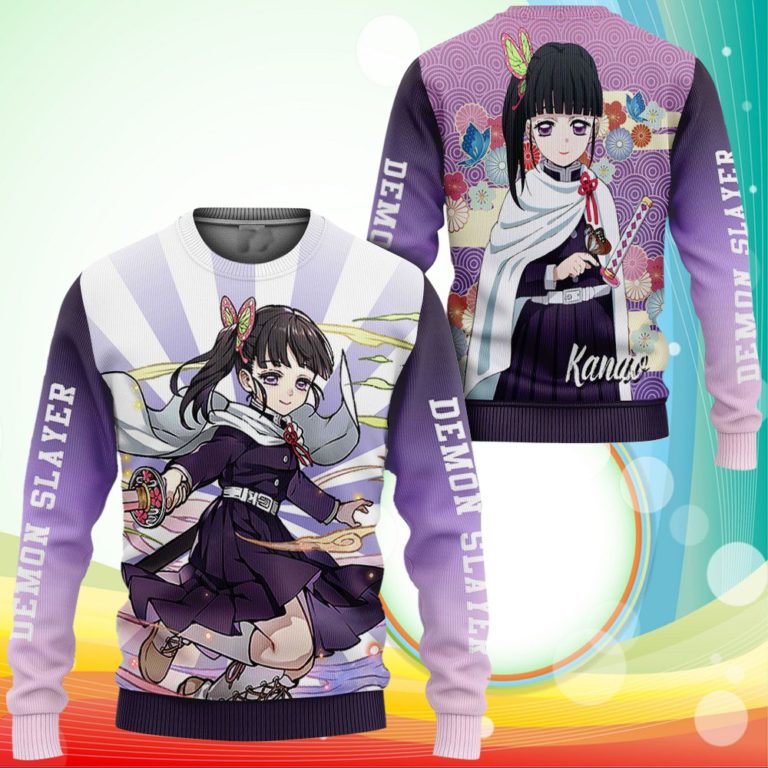 Kanao Tsuyuri Sweatshirt Demon Slayer Anime Sweater