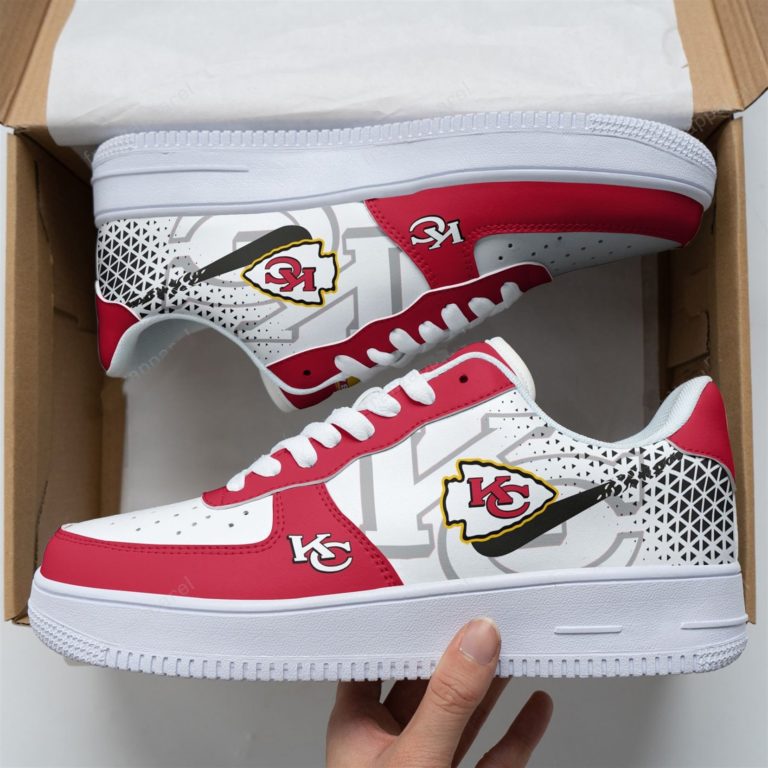 Kansas City Chiefs Air Force 1 Shoes 185RB-NAF