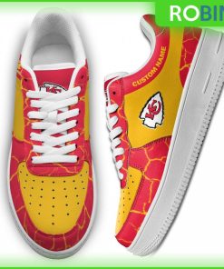 Kansas City Chiefs NFL Custom AF1 Sneakes