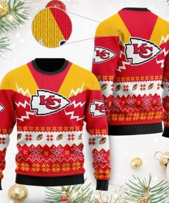Kansas City Chiefs NFL Football Team 3D Christmas Ugly Sweater RBSWEATSHIRT511 Kansas City Chiefs NFL Football Team 3D Christmas Ugly Sweater RBSWEATSHIRT511
