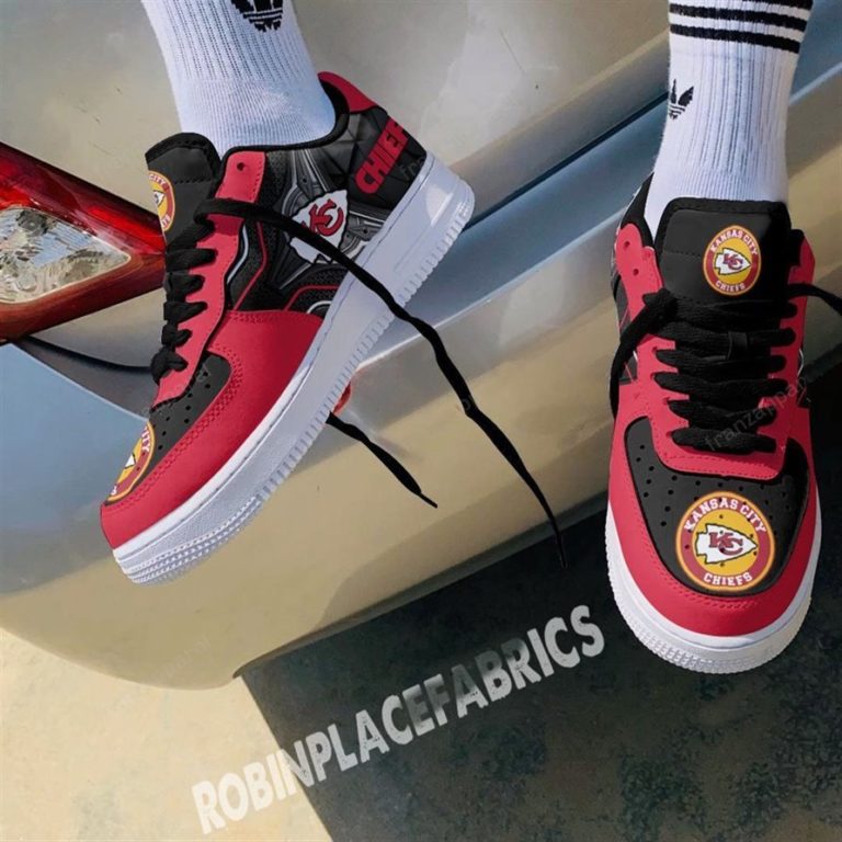 Kansas City Chiefs Team AF 1 Sneakers 36RB-NAF