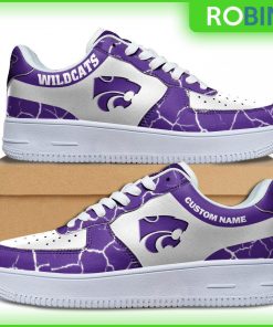 Kansas State Wildcats NCAA Custom AF1 Sneakes