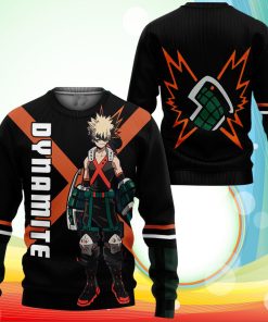 Katsuki Bakugo Sweatshirt Anime My Hero Academia Sweater Katsuki Bakugo Sweatshirt Anime My Hero Academia Sweater