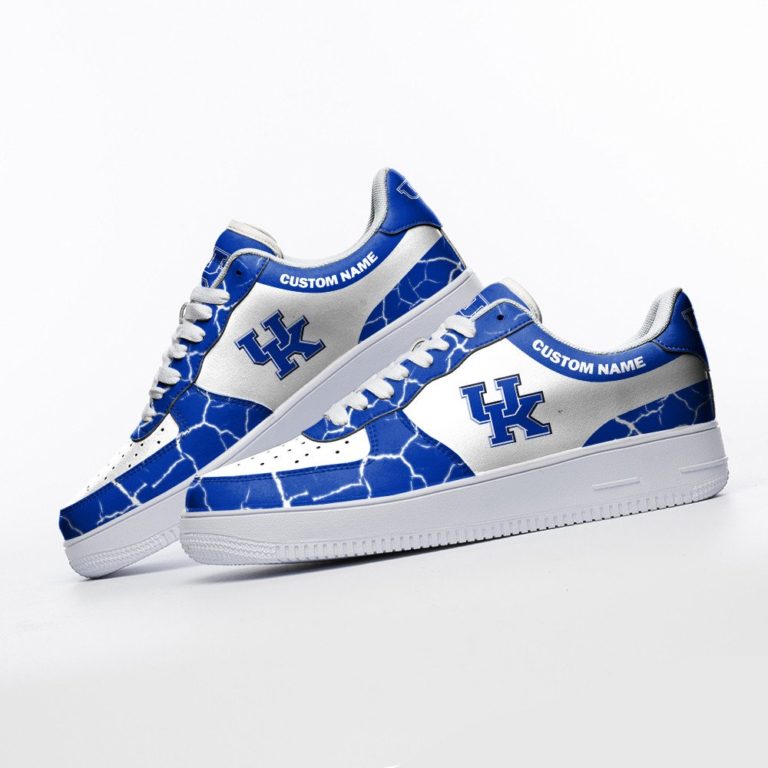 Kentucky Wildcats NCAA Custom AF1 Sneakes