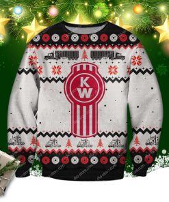Kenworth Trucks 3d Knitting Pattern Print Ugly Christmas Sweater