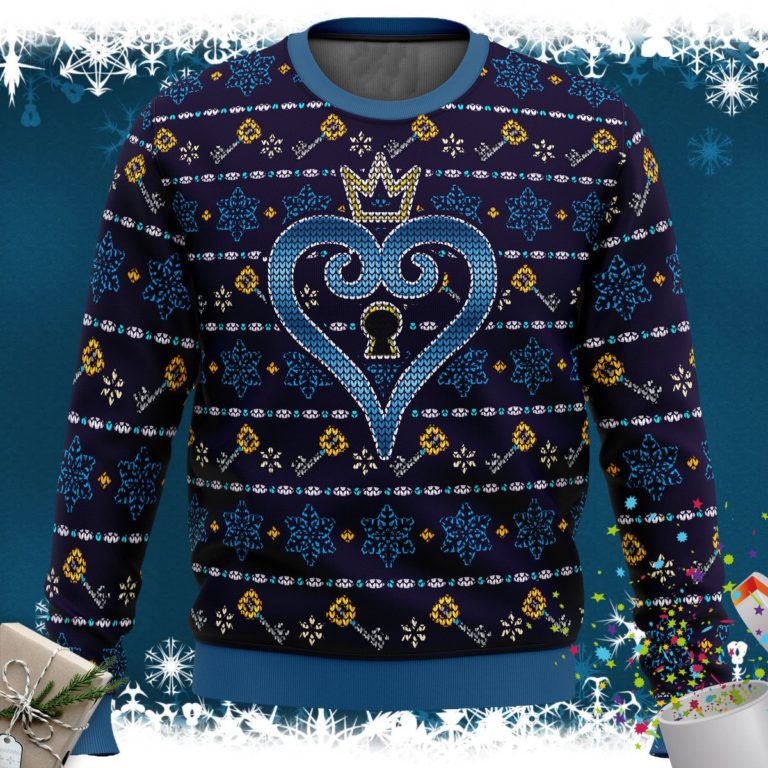 Keyblade Sora Kingdom Hearts Ugly Christmas Sweater
