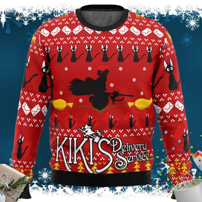Kiki’s Delivery Service Ugly Christmas Sweater