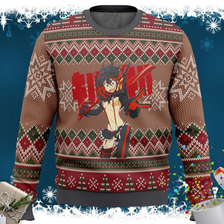 Kill La Kill Ugly Christmas Sweater