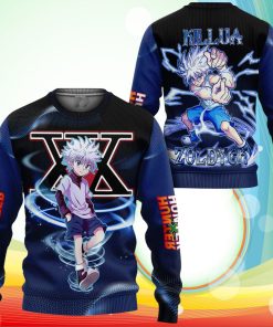 Killua Zoldyck Sweatshirt Anime Hunter X Hunter Sweater