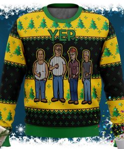 King of the Hill Yep Ugly Christmas Sweater