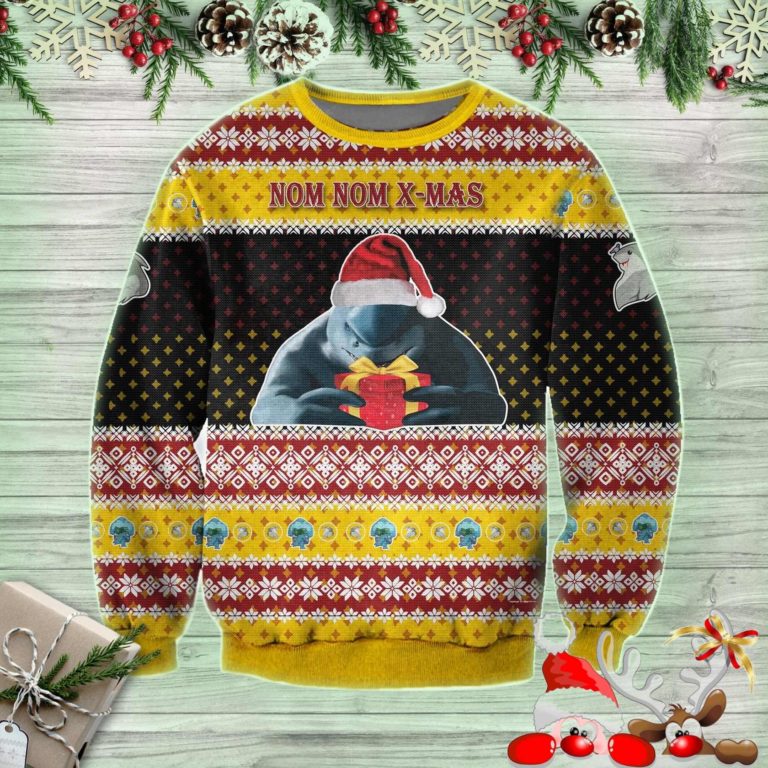 King Shark Ugly Christmas Sweatshirt, Sweater