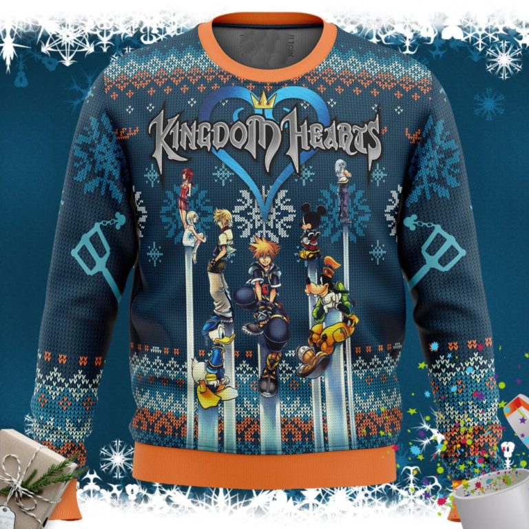Kingdom Hearts Alt Ugly Christmas Sweater