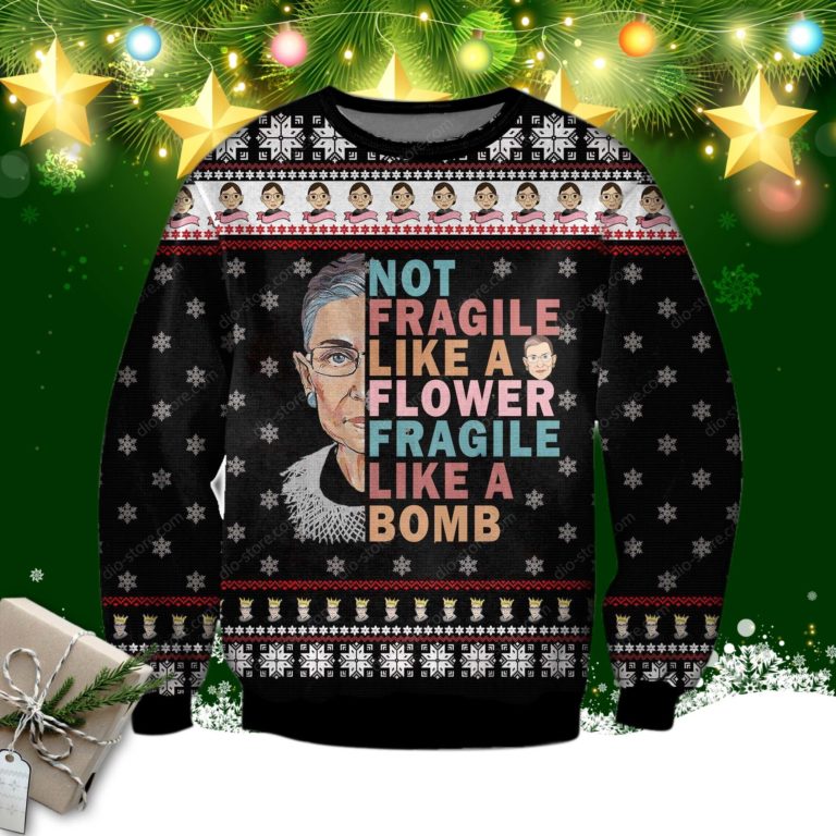 Knitting Pattern Ruth Bader Ginsburg Ugly Sweater