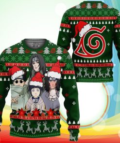 Konoha Team 8 Ugly Christmas Sweater Naruto Anime Xmas Gifts