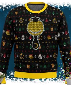 Koro Sensei Assassination Classroom Ugly Christmas Sweater Koro Sensei Assassination Classroom Ugly Christmas Sweater