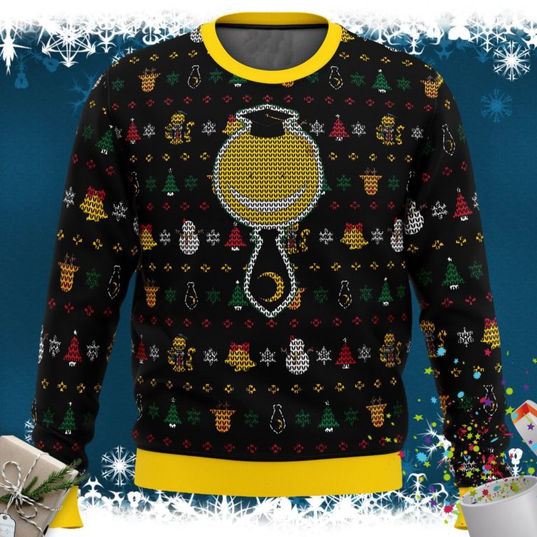 Koro Sensei Assassination Classroom Ugly Christmas Sweater