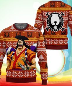 Kozuki Oden Ugly Christmas Sweater One Piece Anime Xmas Gifts