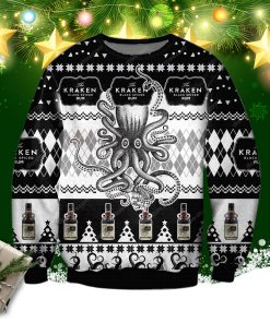 Kraken Black Spiced Rum Ugly Christmas Sweater