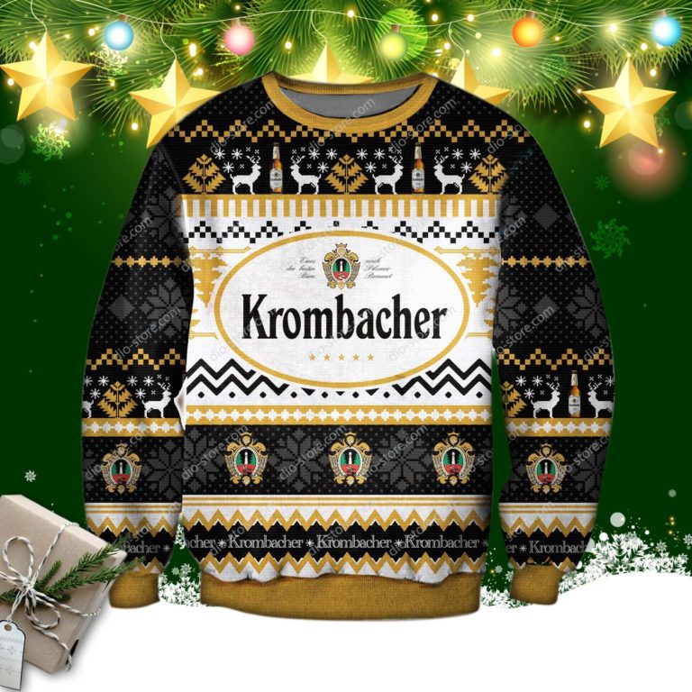 Krombacher 3d Print Ugly Sweater