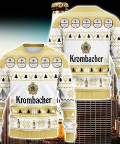 Krombacher 3D Printed Ugly Christmas Sweatshirt