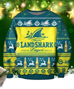 Landshark Lager Beer Ugly Christmas Sweater