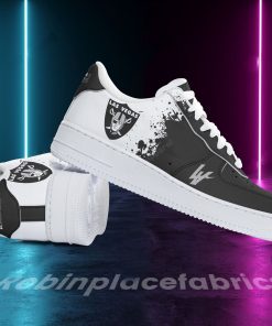 Las Vegas Raiders Air Force 1 Shoes 188RB-NAF Las Vegas Raiders Air Force 1 Shoes 188RB-NAF