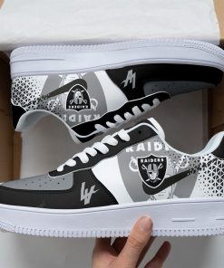 Las Vegas Raiders Football Air Force 1 Shoes 181RB-NAF