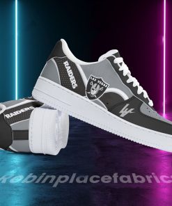 Las Vegas Raiders Football Air Force 1 Shoes – Custom Sneakers 258RB-NAF
