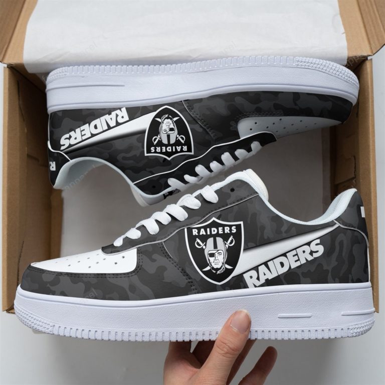 [Limited] Las Vegas Raiders Team AF 1 Sneakers 59RB-NAF