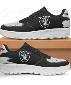 Las Vegas Raiders White Sole Team AF 1 Sneakers 005RB-NAF