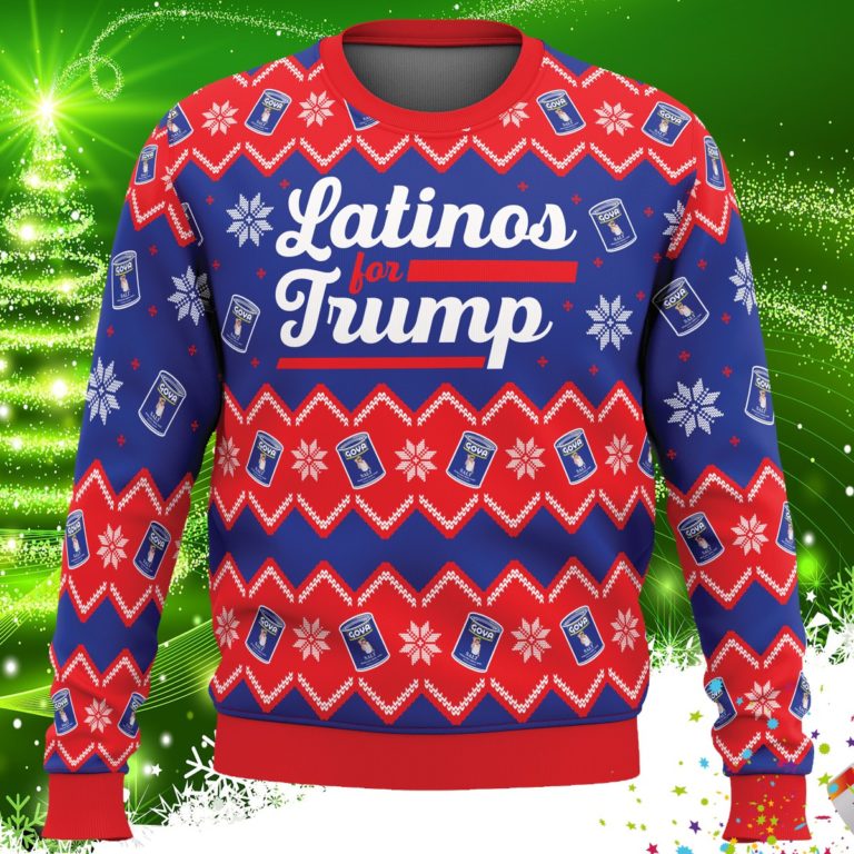 Latinos For Trump Ugly Christmas Sweater