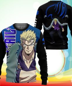 Laxus Dreyar Sweatshirt Fairy Tail Anime Merch Stores